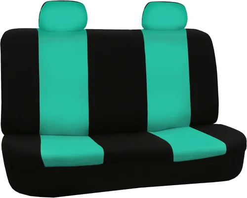 Miniatura 22 de FH Group - Juego de fundas de asientos para automóvil, de tela beige, para SUV, sedán y camioneta, para asientos de respaldo bajo con reposacabezas