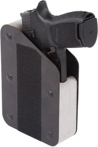 Miniatura 8 de BenchMaster Estante vertical para pistolas, almacenamiento seguro para pistolas, con capacidad para 2 a 12 pistolas, organizador seguro para armas