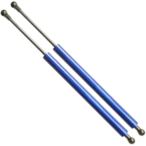 Miniatura 11 de Puntales de fibra de carbono compatibles con Toyota Supra JZA80 1993-2002 Amortiguadores de gas Kit de resortes de capó sin taladrar atornillado