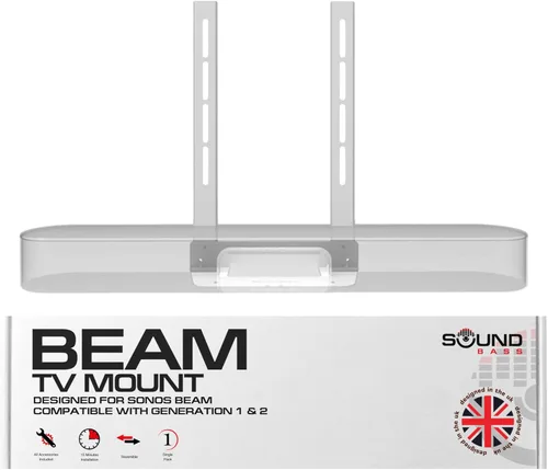 Miniatura 9 de Soporte de TV Soundbass Beam, Compatible con las Generaciones 1 y 2 del Soporte de Montaje Sonos Beam para TV, Negro, Kit Completo de Hardware