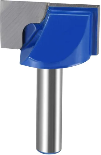 uxcell Broca inferior del router de la limpieza de la caña del diámetro 26.2 ft m de 98.4 ft m, cortador inclinado carburo de 2 flautas sin