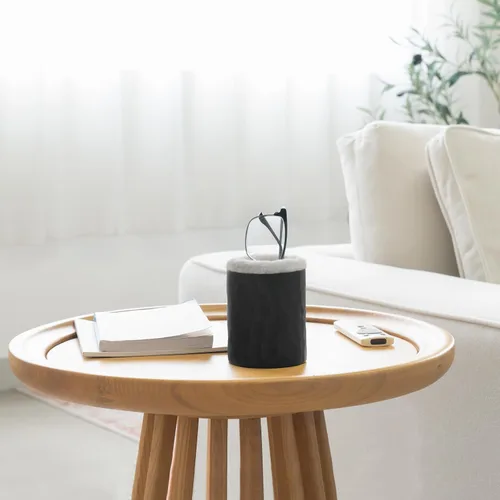 Miniatura 2 de Mkono Soporte para anteojos con forro de felpa, funda protectora para lentes, soporte antiarañazos, organizador de almacenamiento para anteojos