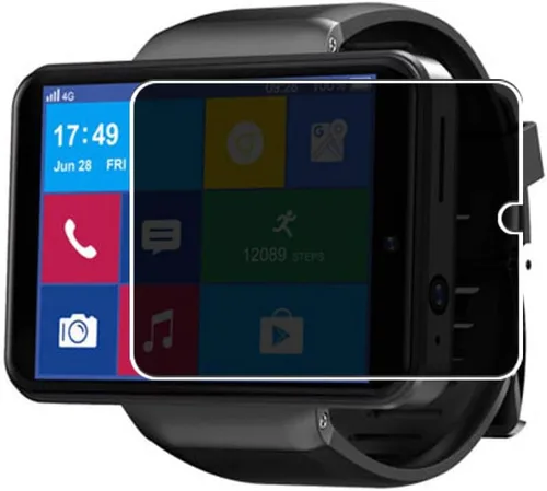 Película protectora de pantalla de privacidad, compatible con TICWRIS Max S Smartwatch Phone Smart Watch Watch Watch Anti Spy TPU Guard (no