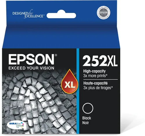 Miniatura 5 de Epson® Workforce® Pro WF-4820 Impresora inalámbrica a color todo en uno, negro, grande y cartucho negro de alta capacidad DURABrite T252 de tinta
