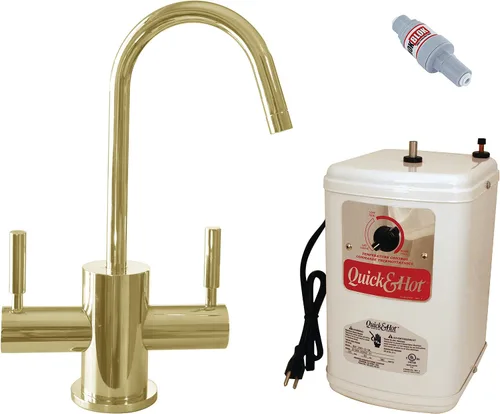 Miniatura 15 de Westbrass D2051HFP-05 Dispensador de agua caliente, 10", níquel pulido