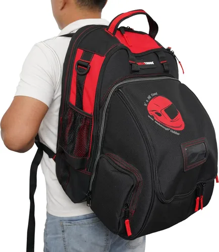 Miniatura 6 de MELOTOUGH Mochila para herramientas de soldadura Extreme Gear Pack con soporte para casco de gran capacidad, bolsa de almacenamiento para equipaje