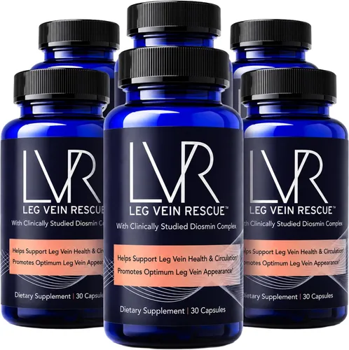 Miniatura 7 de Suplemento de diosmina LVR, 570 mg, bienestar de piernas y apoyo a la circulación, 30 días Clinically Studied Diosmin, One Capsule Daily, Focused