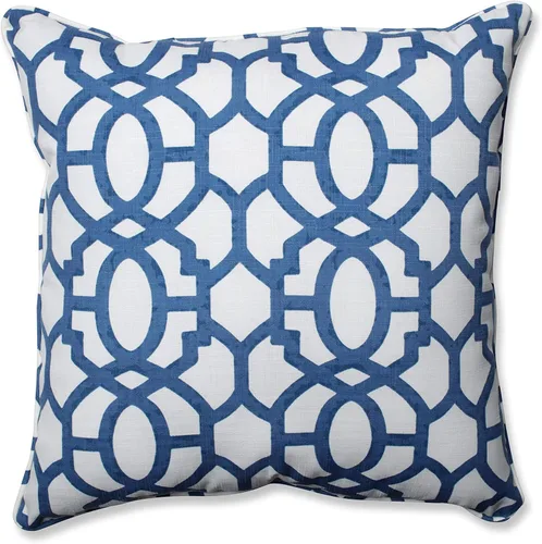 Miniatura 44 de Pillow Perfect Trellis - Almohadas para interiores y exteriores, 2 unidades, lumbares, 11.5 x 18.5 pulgadas, color negro