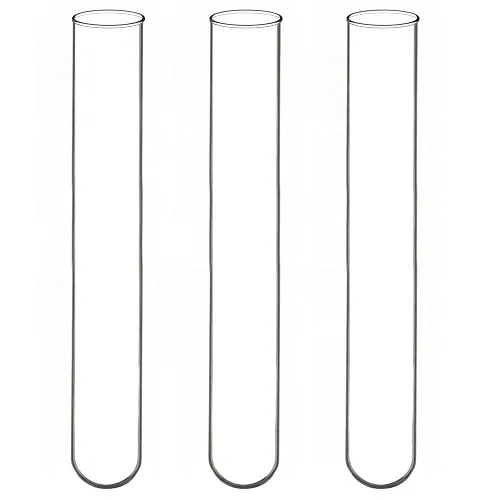 Miniatura 7 de Labasics Paquete de 15 tubos de ensayo de fondo redondo de vidrio borosilicato, 1.181 in de diámetro exterior x 6.496 in de longitud (paquete de 15)