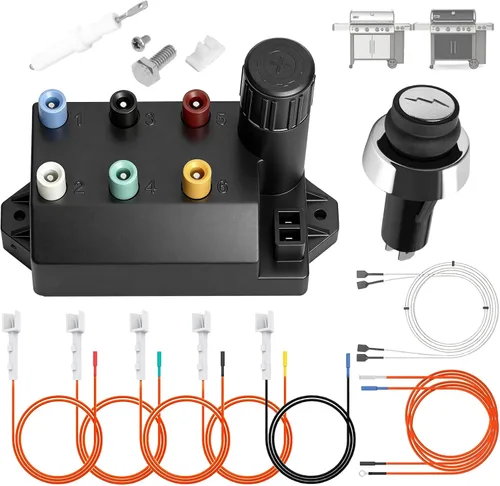 Miniatura 12 de 66354 69308 Kit de encendido de repuesto para Weber GS4 Genesis II Parrilla Piezas Encendido para Weber GS4 Genesis 2 E315, 2 S310, II S315, II