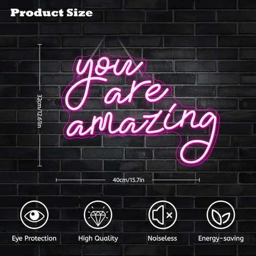 Miniatura 34 de Este Debe Ser El Lugar Letrero De Neón Letra Rosa Led Para Decoración De Pared Usb Letrero De Palabra Enciende Para Dormitorio Sala De Juegos Salón
