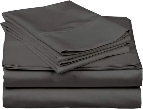 Miniatura 20 de Juego de sábanas RRRlinen para cama ajustable de 800 hilos, 4 piezas, juego de sábanas de 100% algodón, bolsillo profundo, 21 pulgadas