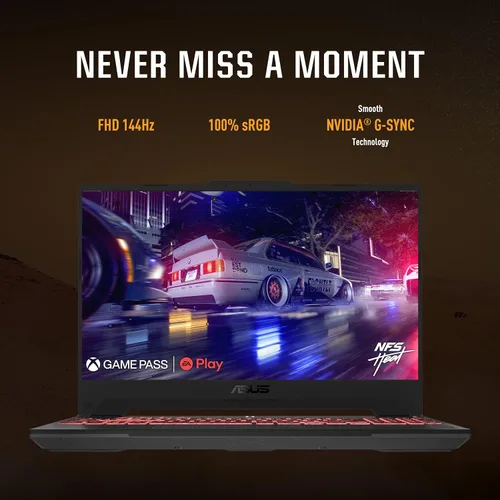 Miniatura 2 de ASUS TUF Gaming A15 (2023) - Laptop para juegos, 15.6” FHD 144Hz, pantalla 100% sRGB, GeForce RTX 4060, AMD Ryzen 7 7735HS, 16GB DDR5, 1TB PCIe SSD