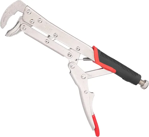 Miniatura 9 de Alicates de bloqueo extendidos, agarre de mandíbula curvado extra largo de 80 grados para carpintería, herramientas manuales para agarrar, sujetar