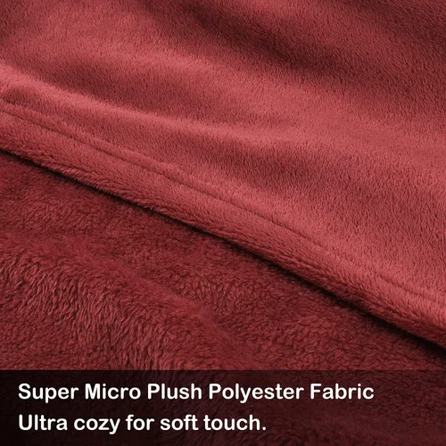 Miniatura 4 de Solaris Manta Vestible con Mangas y Bolsillo para los Pies para Mujeres y Hombres, Súper Suave y Acogedora de Forro Polar para TV, Manta Corporal