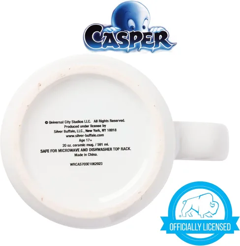 Miniatura 4 de Silver Buffalo Casper The Friendly Ghost - Taza de cerámica, 20 onzas Casper El fantasma amistoso