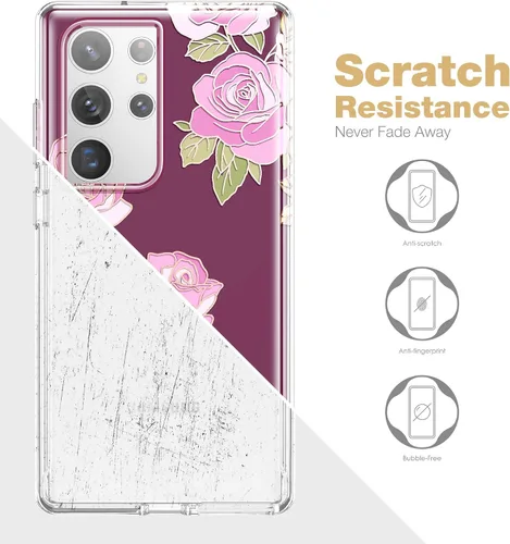 Miniatura 4 de SURITCH Funda para Samsung Galaxy S23 Ultra, [Protector de Pantalla Integrado] [Protección de Doble Capa] Protección Completa Resistente a Golpes