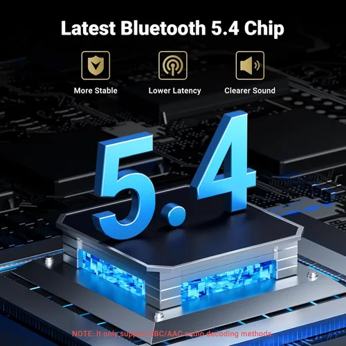Miniatura 2 de UGREEN Adaptador Bluetooth 5.4 para automóvil, [cancelación de ruido] Receptor Bluetooth Aux para automóvil, receptor de audio inalámbrico de 3.5mm