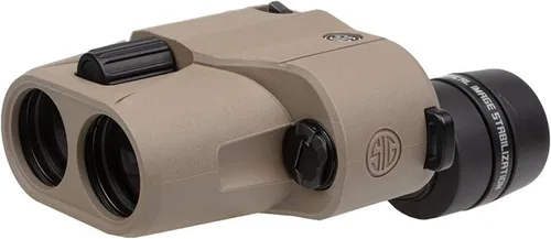 Miniatura 4 de SIG SAUER Zulu6 FDE HDX OIS 12X42mm Binoculares Impermeables Antivaho Portátiles de Prisma de Techo con Estabilización de Imagen (SOZ6WP12)