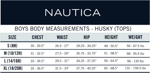 Miniatura 4 de Nautica Boys' Big School Uniform Short Sleeve Polo Shirt, Button Closure, Comfortable & Soft Pique Fabric