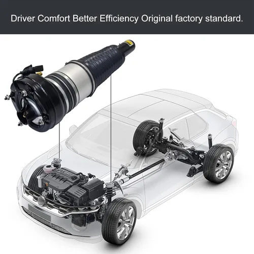 Miniatura 4 de Puntal delantero del amortiguador de choque de la suspensión del aire compatible con Audi A6 C7 A7 A8 D4 A8 Quattro 4G0616039L 3Y5616039C 3Y5616039E