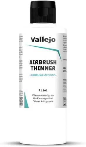 Vallejo - Diluyente para Aerógrafo de Pinturas Acrílicas 200 ml (6.76 fl.oz.)