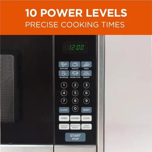 Miniatura 4 de Commercial Chef Horno de convección BLACK+DECKER de 4 rebanadas, 1.1 pies cúbicos, negro con borde de acero inoxidable y horno de convección de 4
