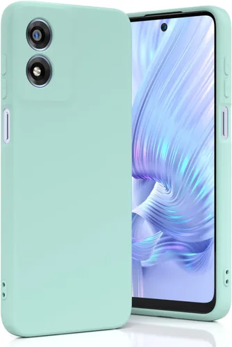 Miniatura 13 de Funda para Moto G Play 2024 4G, silicona líquida, delgada, suave, TPU, protección de cuerpo completo, a prueba de golpes, para G Play 2024 4G (negro)