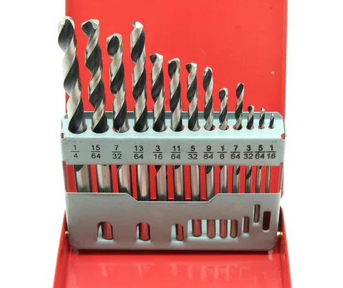 Miniatura 7 de TMAX Juego de 10 brocas Jobber de cobalto de 1/8 pulgadas, M35 de acero de alta velocidad de longitud para metal endurecido, acero inoxidable