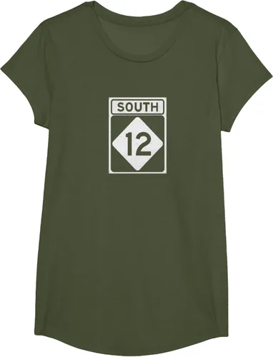 Miniatura 95 de Highway 12 South NC Outer Banks North Carolina Hwy - Camiseta, Negro, S