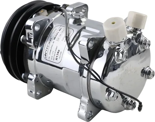 Miniatura 5 de Compresor universal del A/C con el compresor negro del cromo del SD 508 5H14 R134A del embrague 2PK