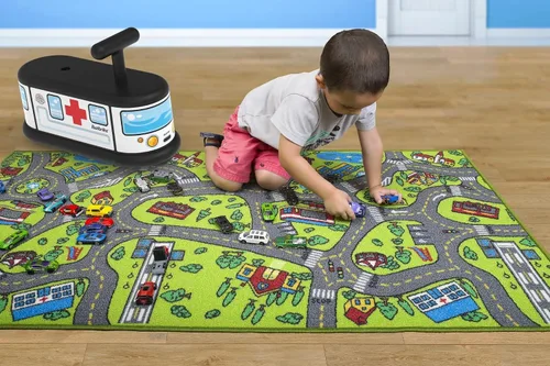 Miniatura 7 de Italtrike La Cosa - Juguete de paseo para niños pequeños y niños, uso en interiores y exteriores, diseño seguro, ruedas resistentes de 360 grados