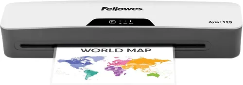 Miniatura 6 de Fellowes Ayla 125 con laminador de papel de calentamiento rápido de 1 minuto con kit de inicio de bolsa (5752001)