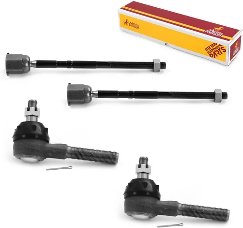 Miniatura 116 de Metrix Premium Chassis Parts - Juego de 4 barras de acoplamiento interior y exterior para Audi A3 15-16, Seat Leon 06-20 (México), 09-17 Volkswagen