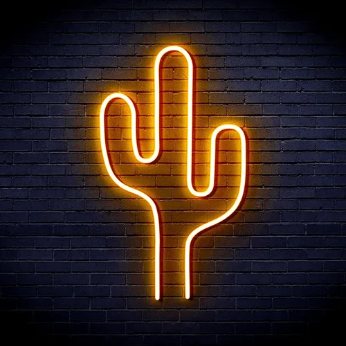 Miniatura 14 de AdvPro Cactus Flex Silicona LED Neon Sign - Azul - st16s32-fnu0038-b