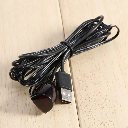 Miniatura 7 de Extensor de rango de control remoto IR, cable de extensión de control remoto por infrarrojos, interfaz USB (solo función de alimentación) Rango