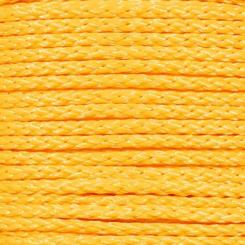 Miniatura 5 de Cuerda de polipropileno trenza hueca (1/2 pulgada, 50 pies, blanco) - Cuerda de barrera - Marcación de senderos, control de multitudes, campos