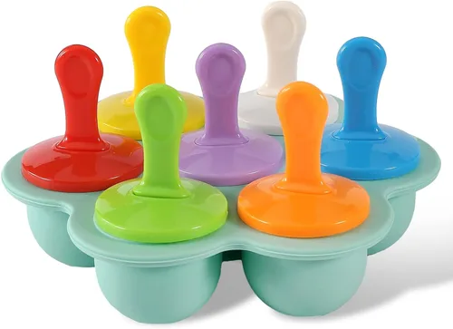 Miniatura 7 de Palitos de paletas para moldes, palitos de moldes para paletas de hielo (7 colores)