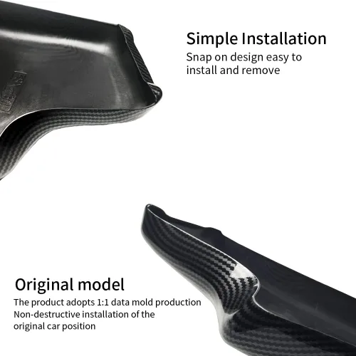 Miniatura 3 de Funda para Reposabrazos de Coche para BMW Serie 3 F30 E90 E91 E92 E93 2006-2018, Cubierta Interior de Reposabrazos de Fibra de Carbono, Panel
