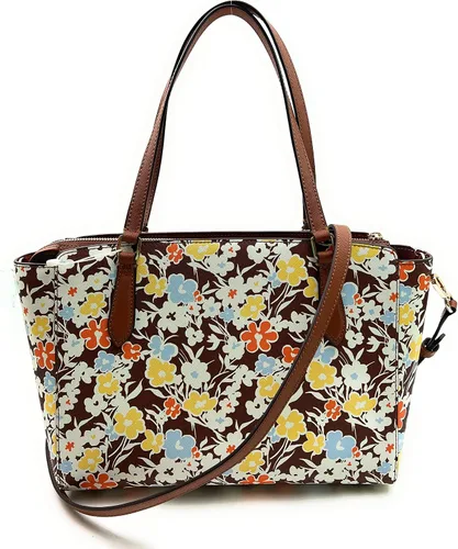 Miniatura 3 de Tory Burch Emerson - Bolso pequeño con cremallera superior estampada Reverie Reverie