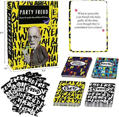 Miniatura 3 de Juego de cartas de terapia de grupo cómico para adolescentes y adultos - Apto para grupos grandes (3-16 jugadores) - A partir de 14 años
