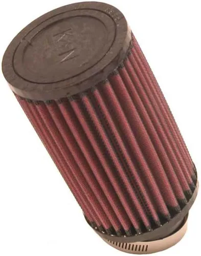K&N Filtro de Aire Universal con Pinzas de Alta Flujo Original de Toda la Vida: Alto Rendimiento, Premium, Lavable: Diámetro de Brida: 2.25