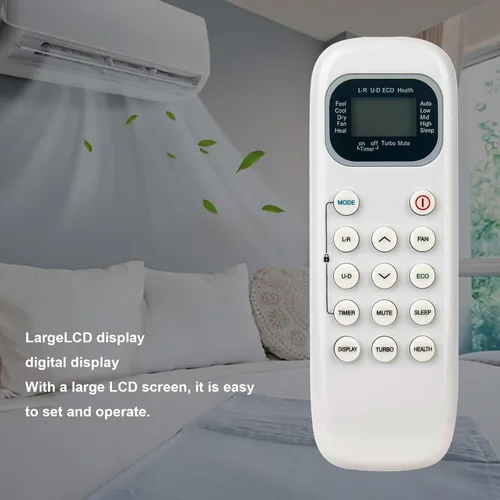 Miniatura 4 de Mando a distancia de repuesto de CA compatible con ComfortStar Comfort Star 22013-000136 unidad de aire acondicionado