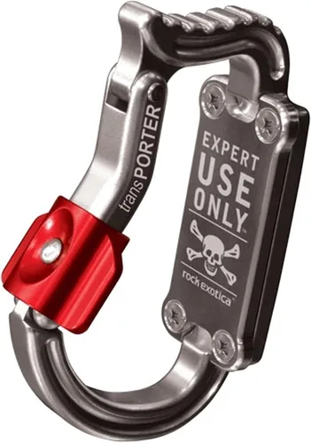 Miniatura 3 de Rock Exotica Transporter Gear & Accessory Carabiner - Soporte de herramientas resistente con doble botón de bloqueo para arneses de escalada
