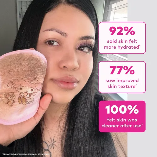 Miniatura 5 de El juego original de MakeUp Eraser de 7 días, borra todo el maquillaje con solo agua, incluyendo rímel impermeable, delineador, base, lápiz labial