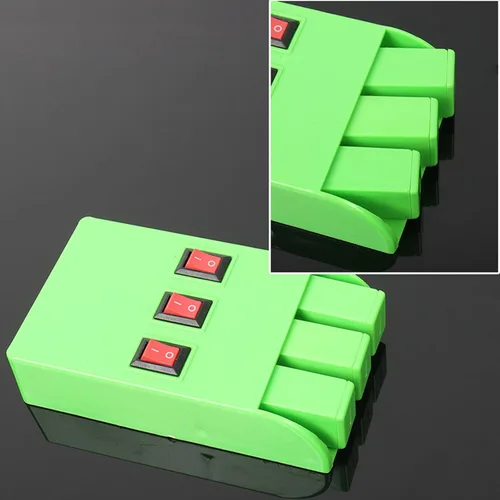 Miniatura 5 de Conjunto de fuente de luz paralela de tres vías Fuente de tres canales Física Óptica Herramienta de experimento para estudiantes junior Óptica