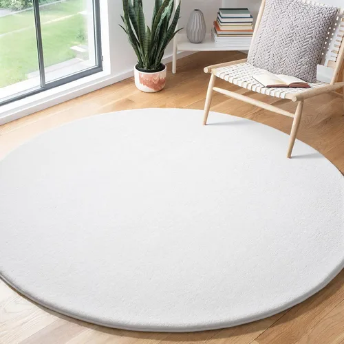 Miniatura 15 de Amearea Alfombras Modernas de Área para Dormitorio Sala de Estar, 4x6 Pies Gris Alfombra de Espuma Viscoelástica Engrosada, Alfombras Mullidas
