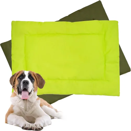 Miniatura 10 de Downtown Pet Supply Almohadilla para jaula para perro, 35 x 22 pulgadas, impermeable, de nailon Ripstop, a prueba de mordidas y lavable a máquina