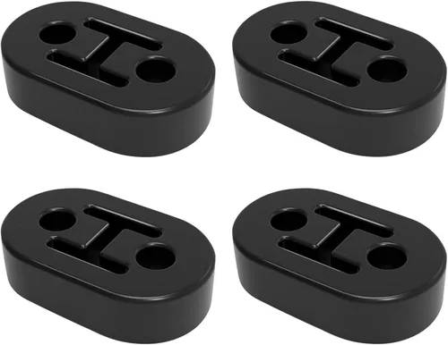 Miniatura 13 de Percha de escape de goma BFXM, perchas de silenciador de goma. Soporte de buje aislador de goma, montajes de escape de goma con 2 agujeros de 0.47