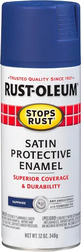Miniatura 133 de Rust-Oleum 285092 - Pintura en aerosol para prevención del óxido, 12 onzas, transparente satinado Satinado claro